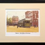 "Hanover-York Trolley on Broadway" - 11x14"