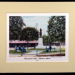 "Monument Oval on Center Square" - 11x14"