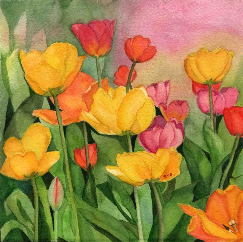 "Laura's Tulips"