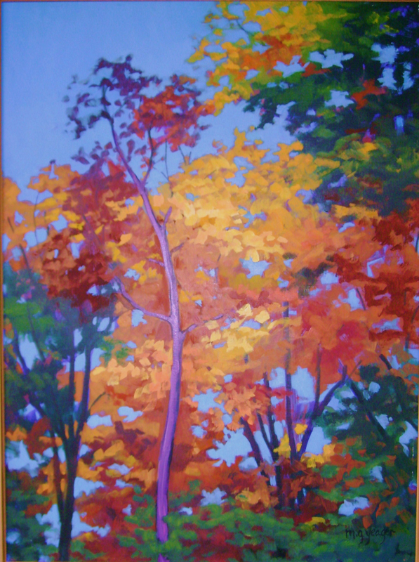 "Autumn Treetops"