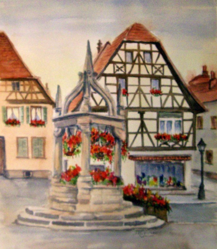 "French Village Well"