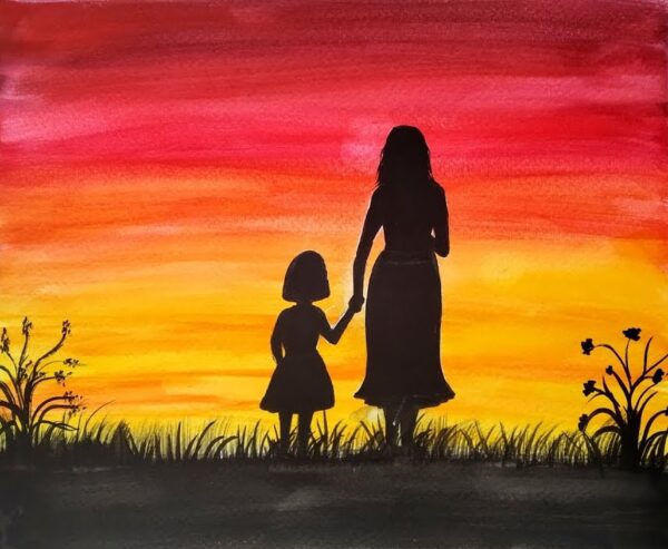 ACRYLIC PAINTING PARTY for New Moms and Moms of Small Children